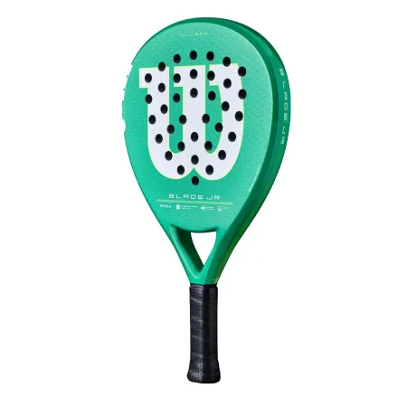 Ракетка для падела WILSON Blade Jr  V4 Padel, WR213811U0, для начин-х, стекловолокно, зеленый за 14&nbsp;934.50 ₽ купить в Рязани