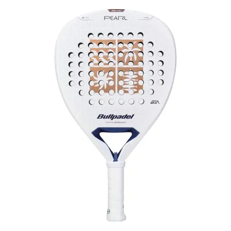 Ракетка для падела BULLPADEL Pearl 27, 497249, для проф-в, стекловолокно,карбон, бело-золотистый за 44&nbsp;319 ₽ купить в Рязани