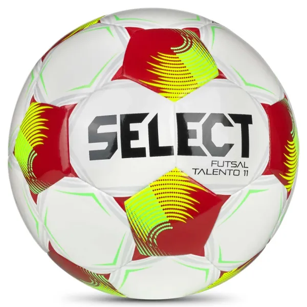 Мяч футзал. SELECT Futsal Talento 11 V26, 1061471014, р.3(Jr),  32п, ТПУ, маш.сш, бело-желто-красный за 4&nbsp;355.40 ₽ в Рязани
