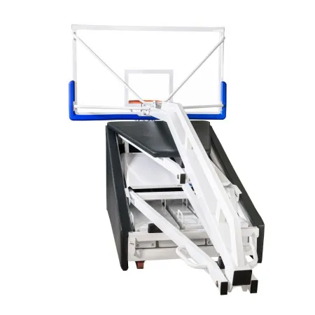 Баскетбольная стойка мобильная складная на пружинах вынос 2,25 м c противовесом ZAVODSPORTA за 530&nbsp;660 ₽ купить в Рязани