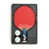Ракетка для н/т DOUBLE FISH 5A+C, для продвин, ITTF Appr, накл. 2,1 мм, конич. ручка+ 2 мяча V40+мм за 2&nbsp;779.50 ₽ купить в Рязани