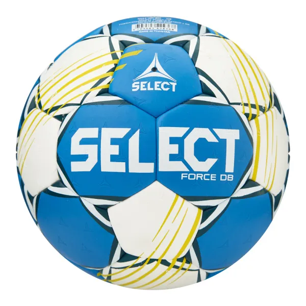 Мяч ганд. SELECT HB FORCE DB V25, 1622858205, Senior (р.3), EHF Appr,ПУ, гибр.сш., сине-белый за 8&nbsp;438.80 ₽ в Рязани