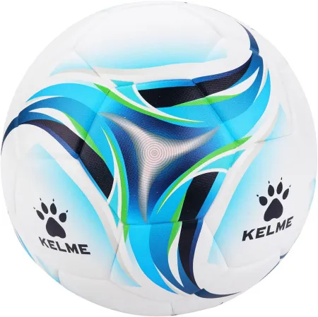 Мяч футб. KELME Vortex 18.2, 8301QU5021-113, р.5, 32 панели, ПУ, термосшивка, бело-синий за 6&nbsp;045.20 ₽ купить в Рязани