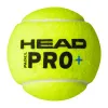 Мяч для падела HEAD Padel Pro+, 540203, уп.3 шт, FIP Approved, войлок,нат.резина,желтый за 933.30 ₽ купить в Рязани
